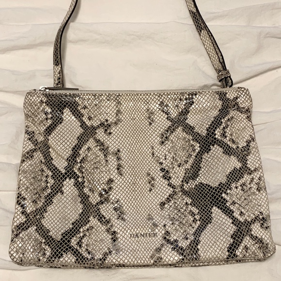 DANIER Snakeskin Crossbody - Picture 1 of 5